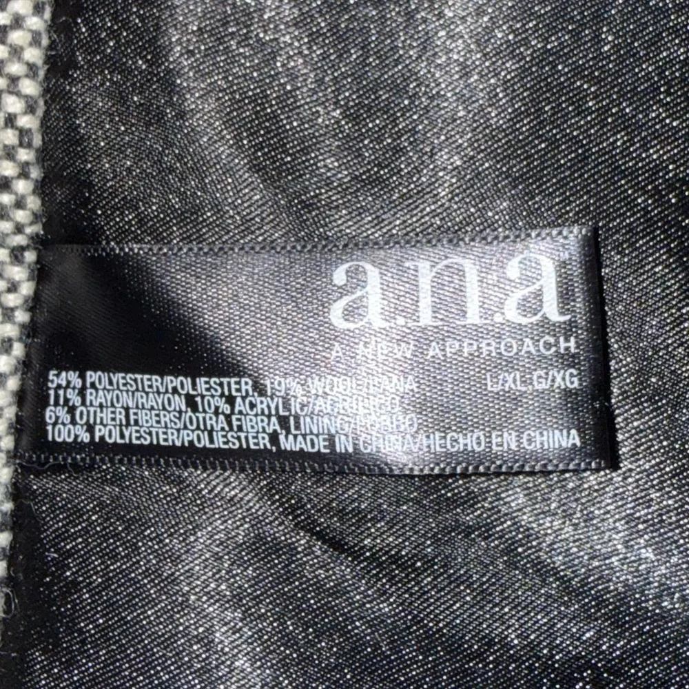 A.N.A Gray Cape Sweater Women’s L/XL